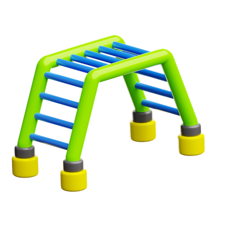 Monkey Bar  3D Icon