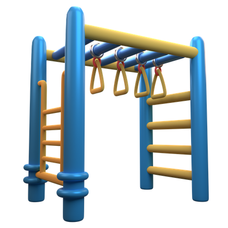 Monkey Bar  3D Icon