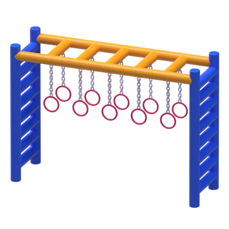 Monkey Bar Set  3D Icon