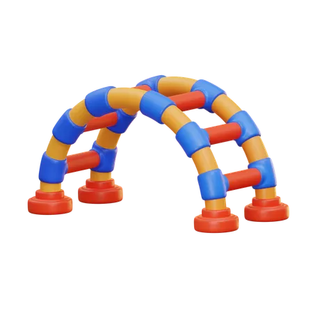 Monkey Bars  3D Icon