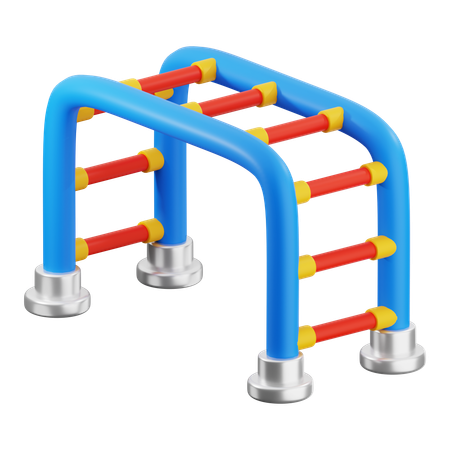 Monkey Bars  3D Icon