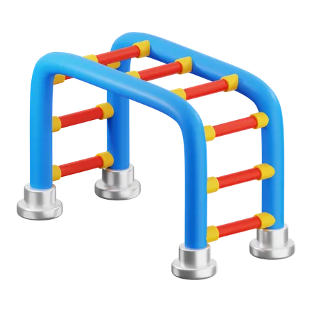 Monkey Bars  3D Icon