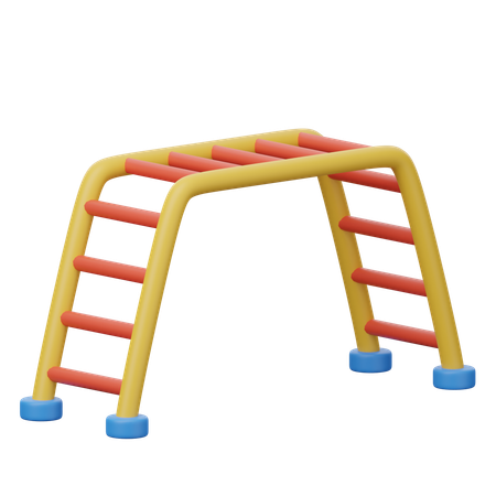 Monkey bars  3D Icon