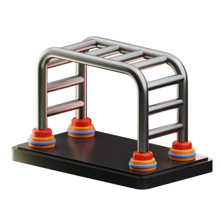 Monkey bars  3D Icon