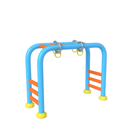 Monkey Bars  3D Icon