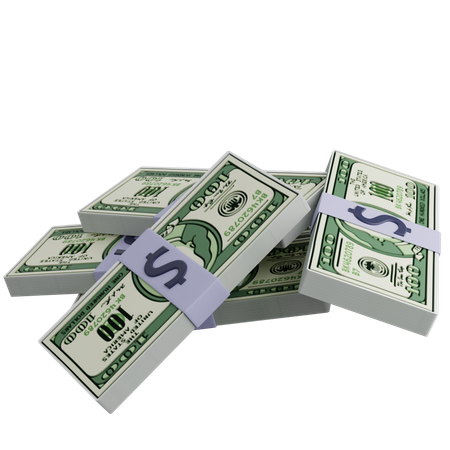 Monnaie papier  3D Icon