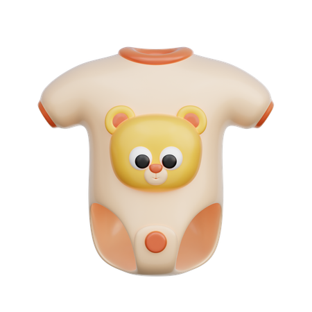 Mono de bebé  3D Icon
