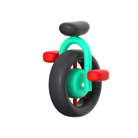 Monocycle  3D Icon