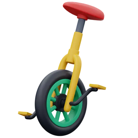 Monocycle  3D Icon