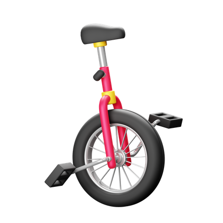 Monocycle  3D Icon