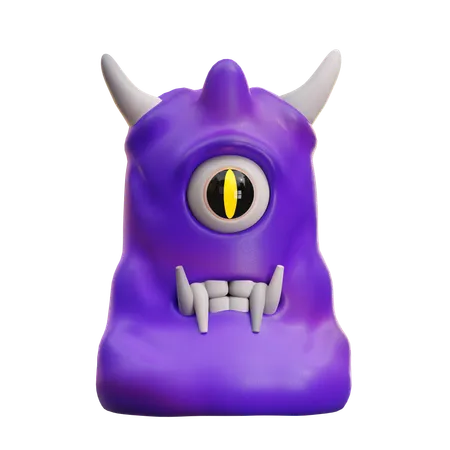 Monster  3D Icon