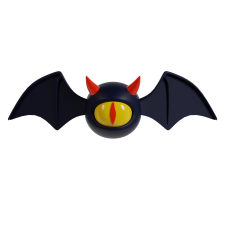 Monster Bat  3D Icon