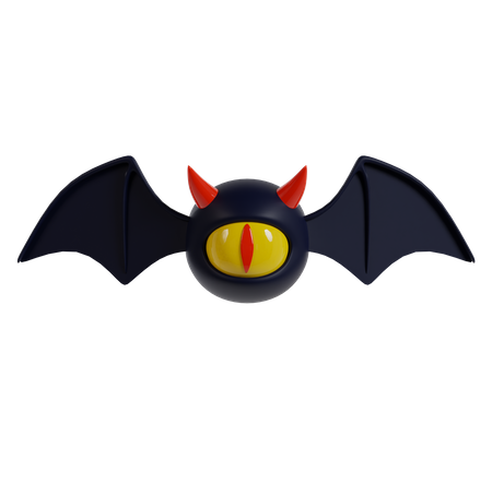 Monster Bat  3D Icon