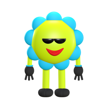 Monster Character  3D Icon