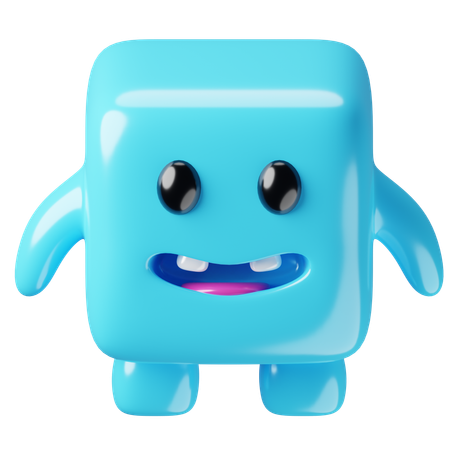 Monster Cube  3D Icon