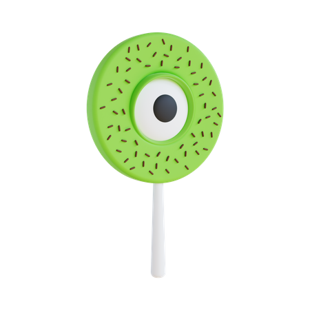Monster Lollipop 3D Icon