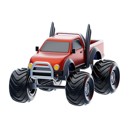 Monster Truck  3D Icon