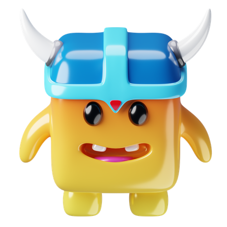 Monsterwürfel Wikinger  3D Icon