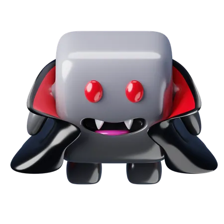 Monstre cube vampire  3D Icon