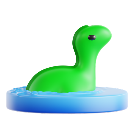 Monstre du Loch Ness  3D Icon