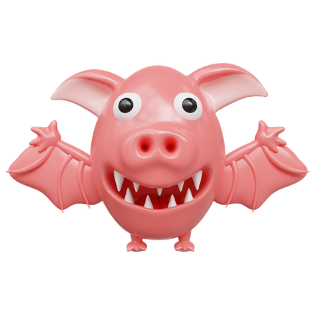 Monstre mignon  3D Icon