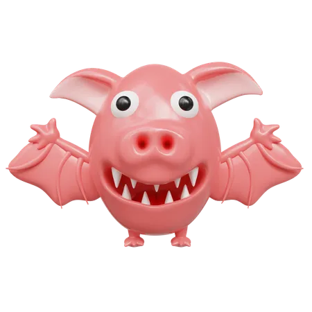 Monstre mignon  3D Icon