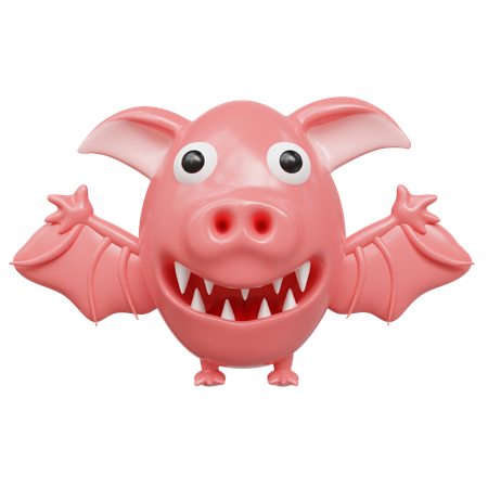 Monstre mignon  3D Icon