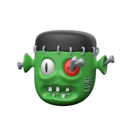 Monstro de frankenstein  3D Icon