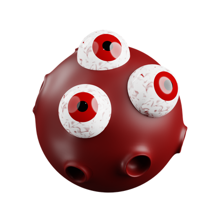 Lua monstro  3D Icon