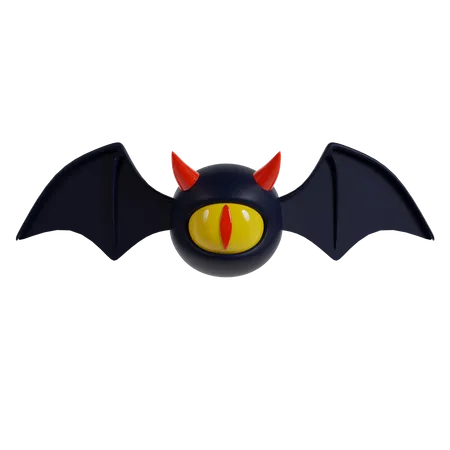 Morcego monstro  3D Icon
