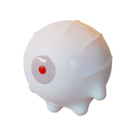 Monstro ocular  3D Icon