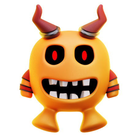 Monstruo  3D Icon