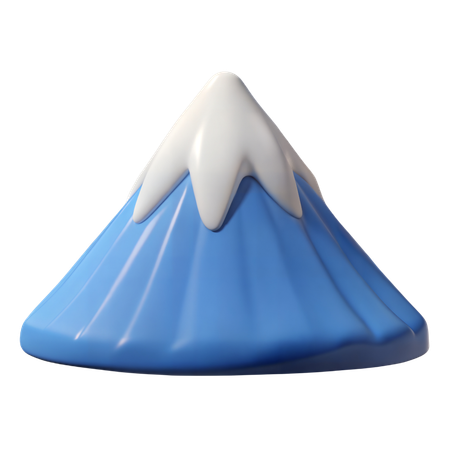 Mont Fuji  3D Icon