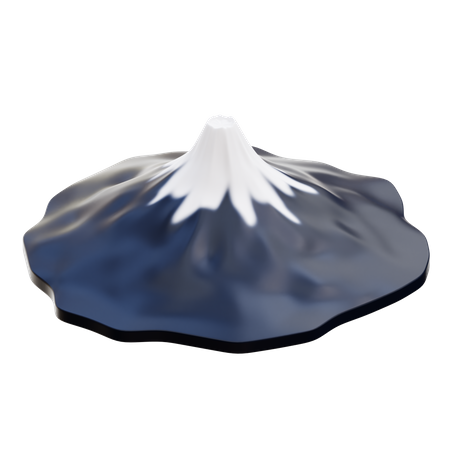 Mont Fuji  3D Icon