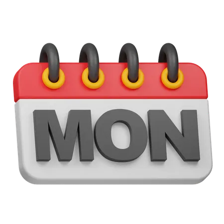 Montag  3D Icon