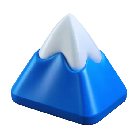 Montaña  3D Icon