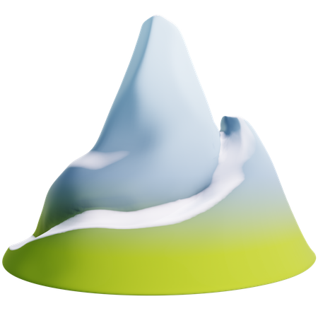 Montanha  3D Icon