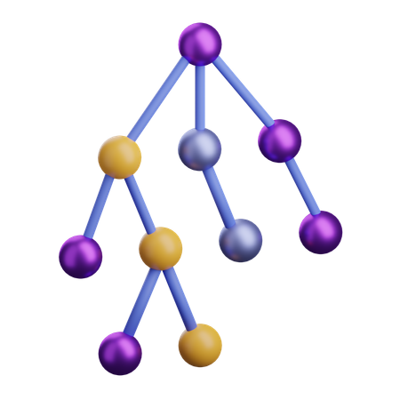 Monte Carlo Tree Search  3D Icon