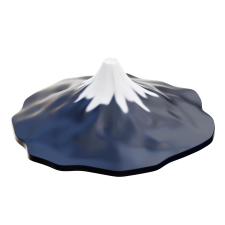 Monte Fuji  3D Icon