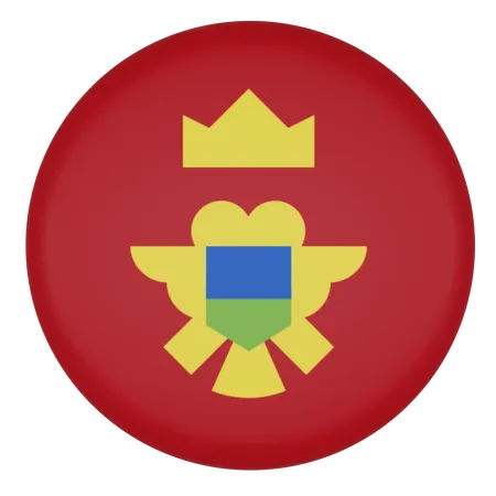 Montenegro  3D Icon