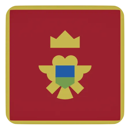 Montenegro  3D Icon