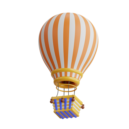 Montgolfière  3D Icon