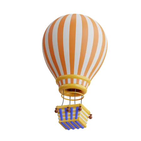 Montgolfière  3D Icon