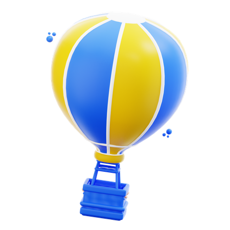 Montgolfière  3D Icon