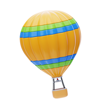 Montgolfière  3D Icon