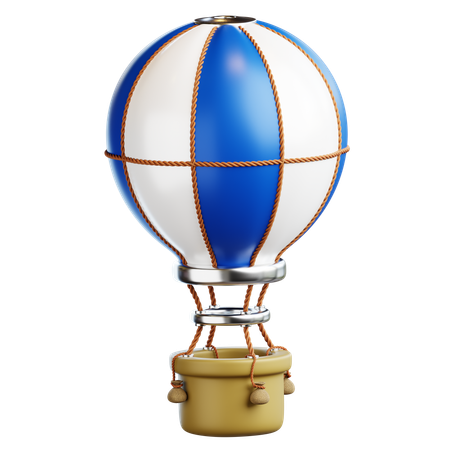 Montgolfière  3D Icon