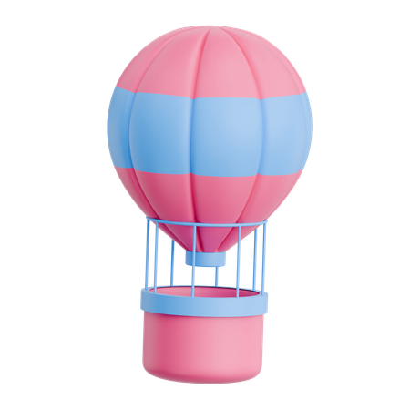 Montgolfière  3D Icon