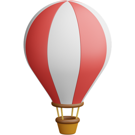 Montgolfière  3D Icon