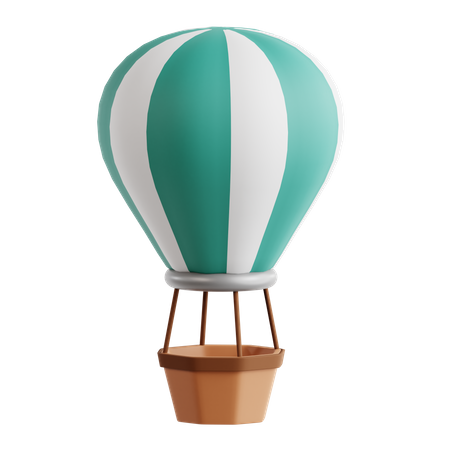 Montgolfière  3D Icon