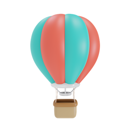 Montgolfière  3D Icon